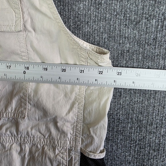 Eddie Bauer Utility Vest Men's Large Tan Safari Fishing Travel Multi Pocket 2007 - Picture 11 of 13